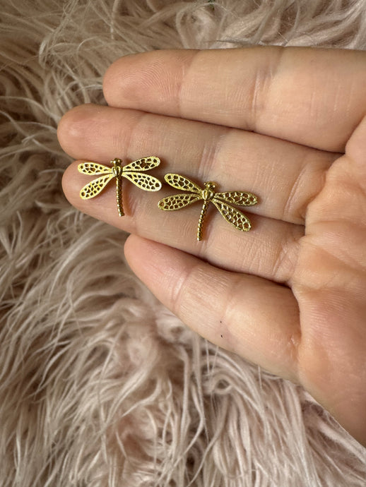 Dragon fly gold