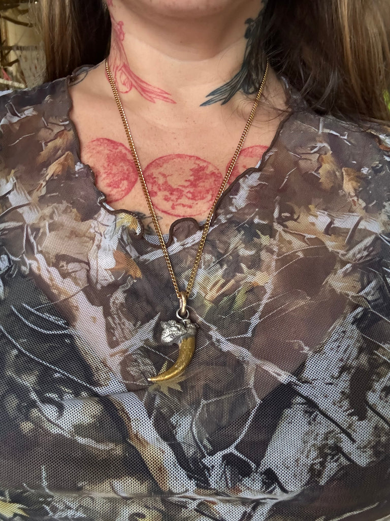 Eagle talon gold – Inner Wolf Jewelry