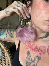 Pink circle Pom