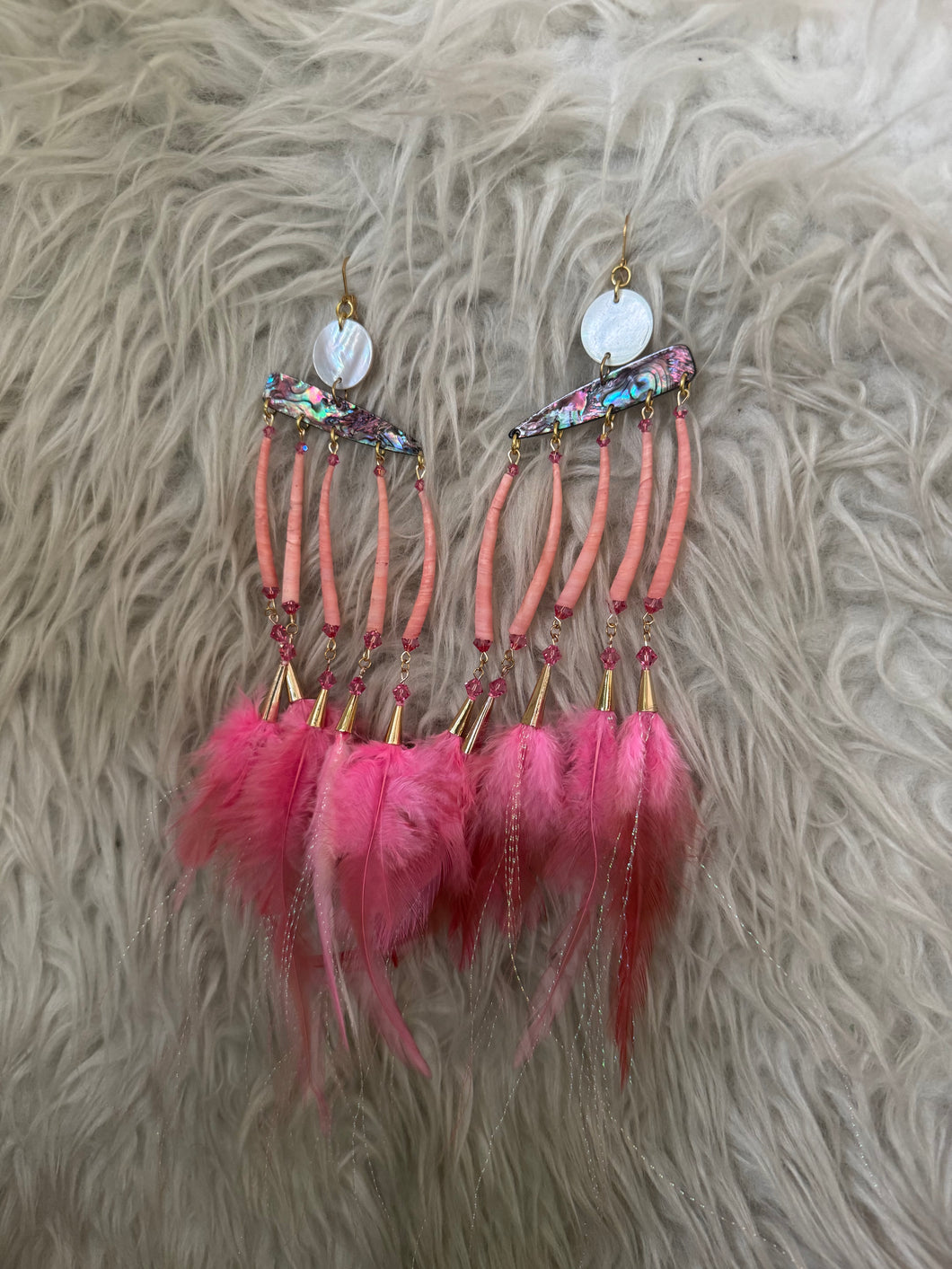 Pink abalone claw