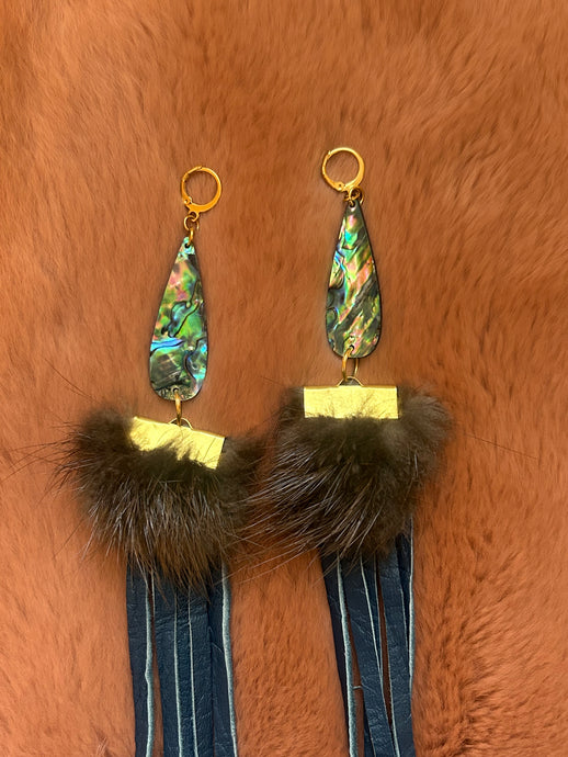 Abalone Shell Earrings