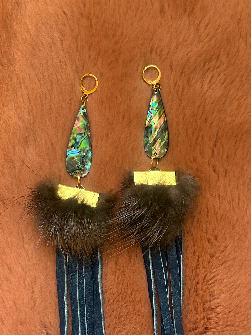 Abalone Shell Earrings