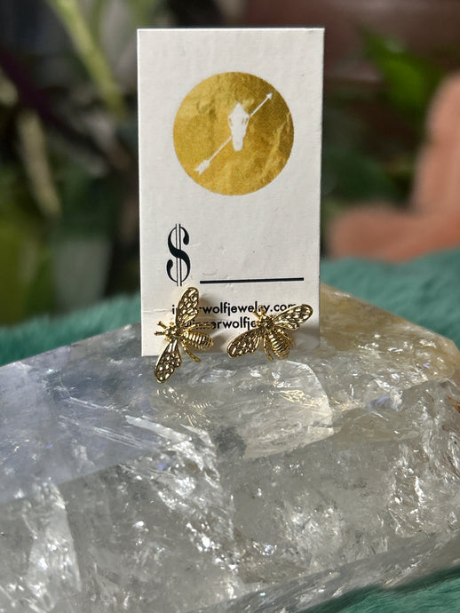 Bee Earrings