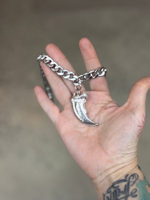 Bear claw in .925 sterling