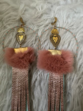 Pink copper and teal