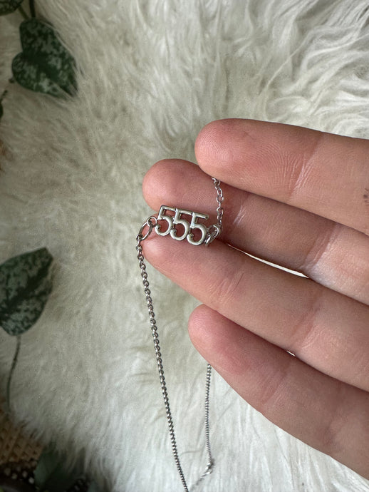 555 silver angel number
