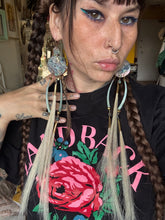 Abalone horse hair green denatelium