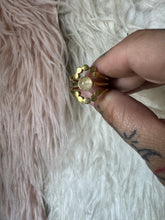 Sunburst rose quartz