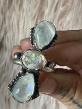 Mexican opal and moonstone
