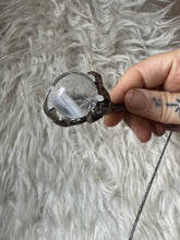 Hawk talon 925. Sterling silver holding crystal