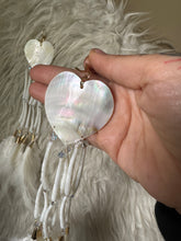 Handmade shell heart