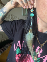 Teal feather