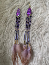 Purple abalone shell