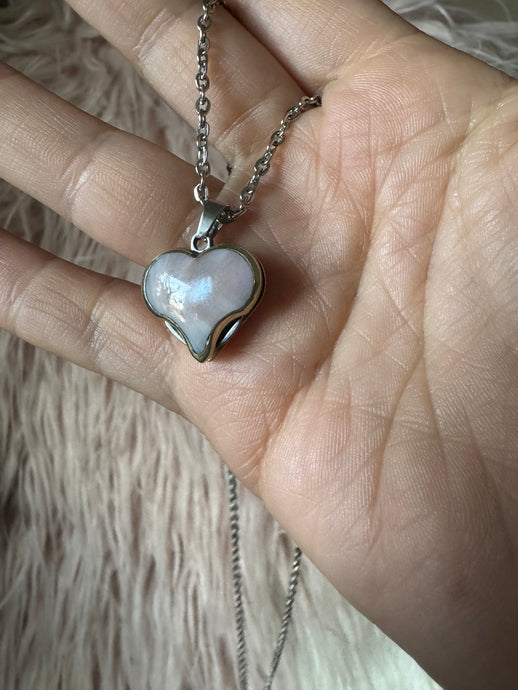 Abalone heart mini dagger