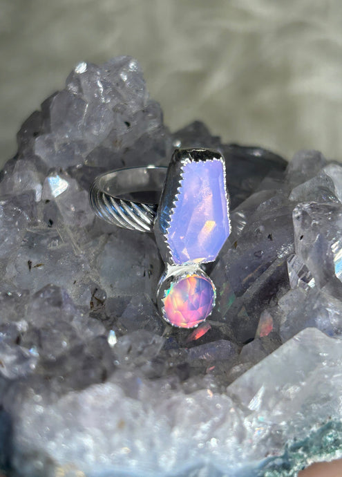 Aurora Opal Ring