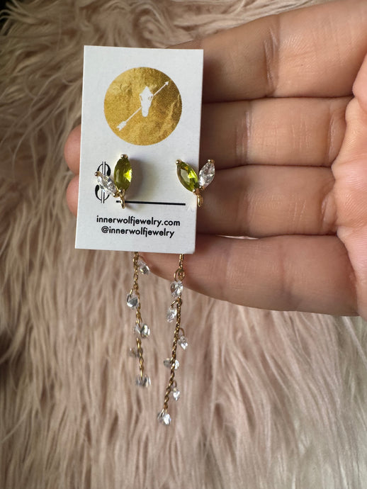 Peridot dangles
