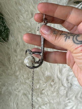 Crow with clear quartz