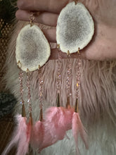 Pink elk antlers