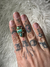 3 level turquoise