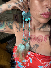 Blue teal mother of pearl