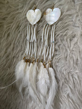 Handmade shell heart
