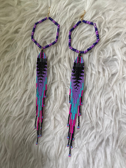 Fringe purple