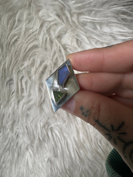 Coffin and triangle emerald