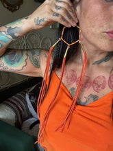 Orange hexagon