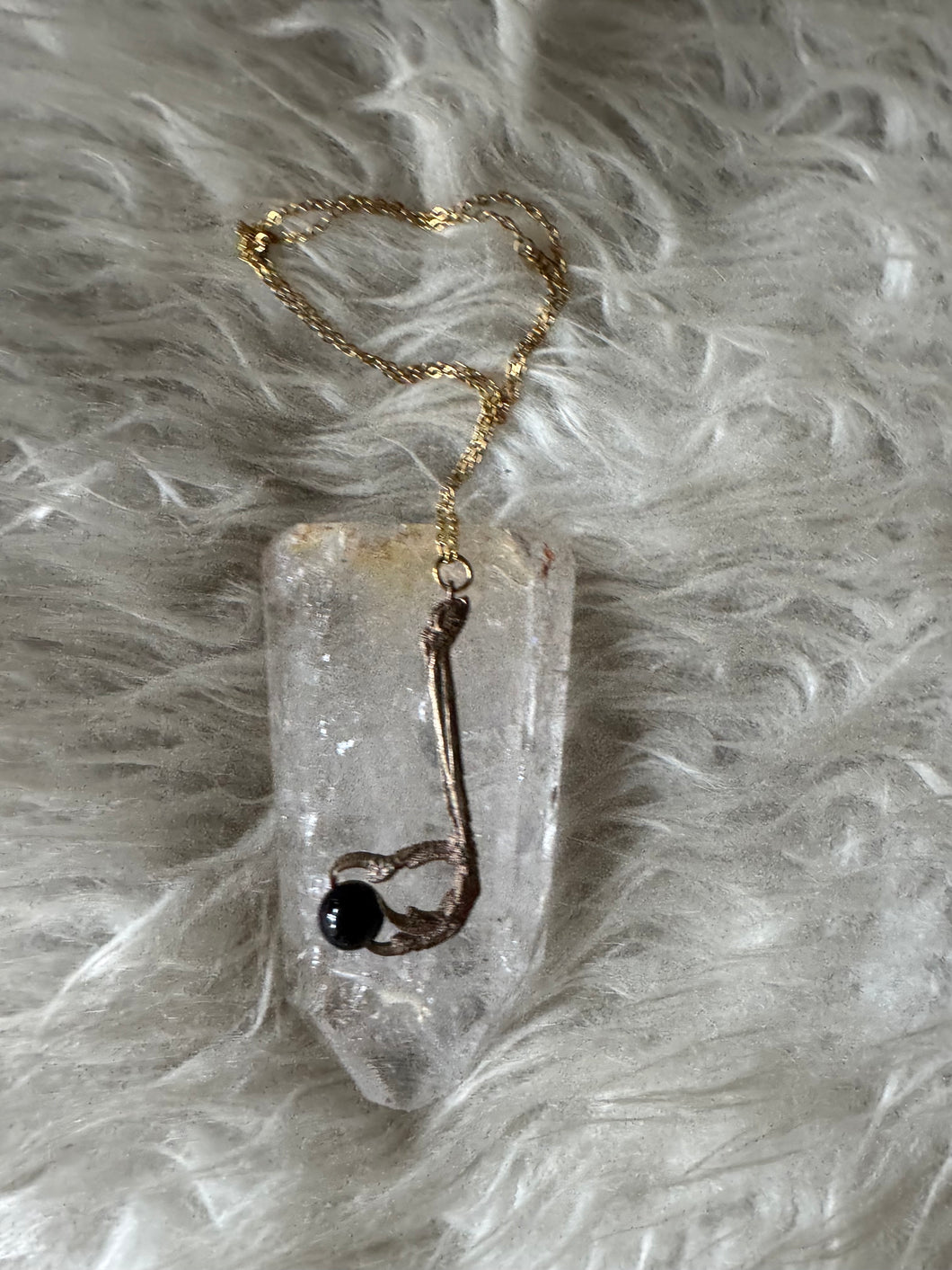 Real crow foot onyx