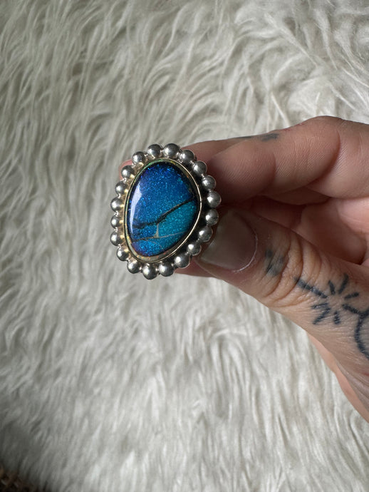 Blue rare opal