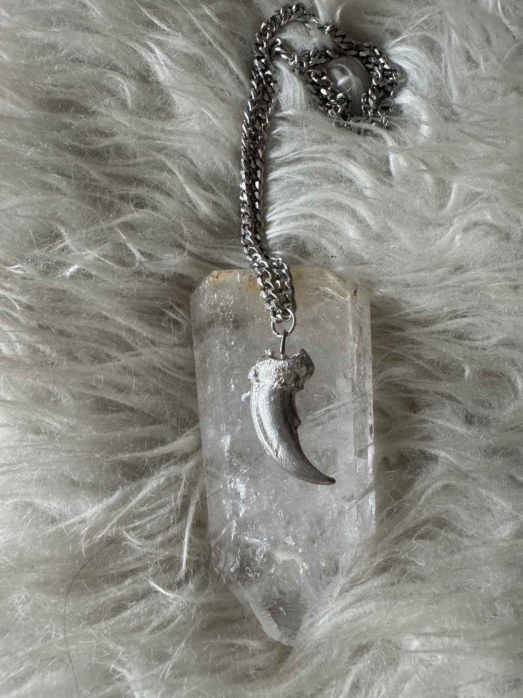 Bear claw in .925 sterling