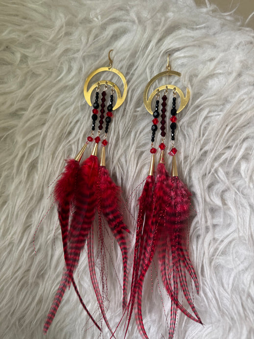 Red rooster moons