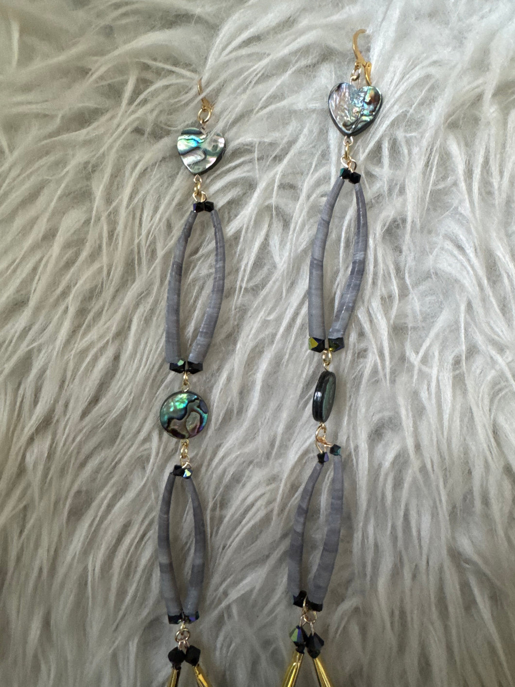 Circle black abalone Denatelium