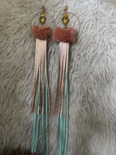 Pink copper and teal
