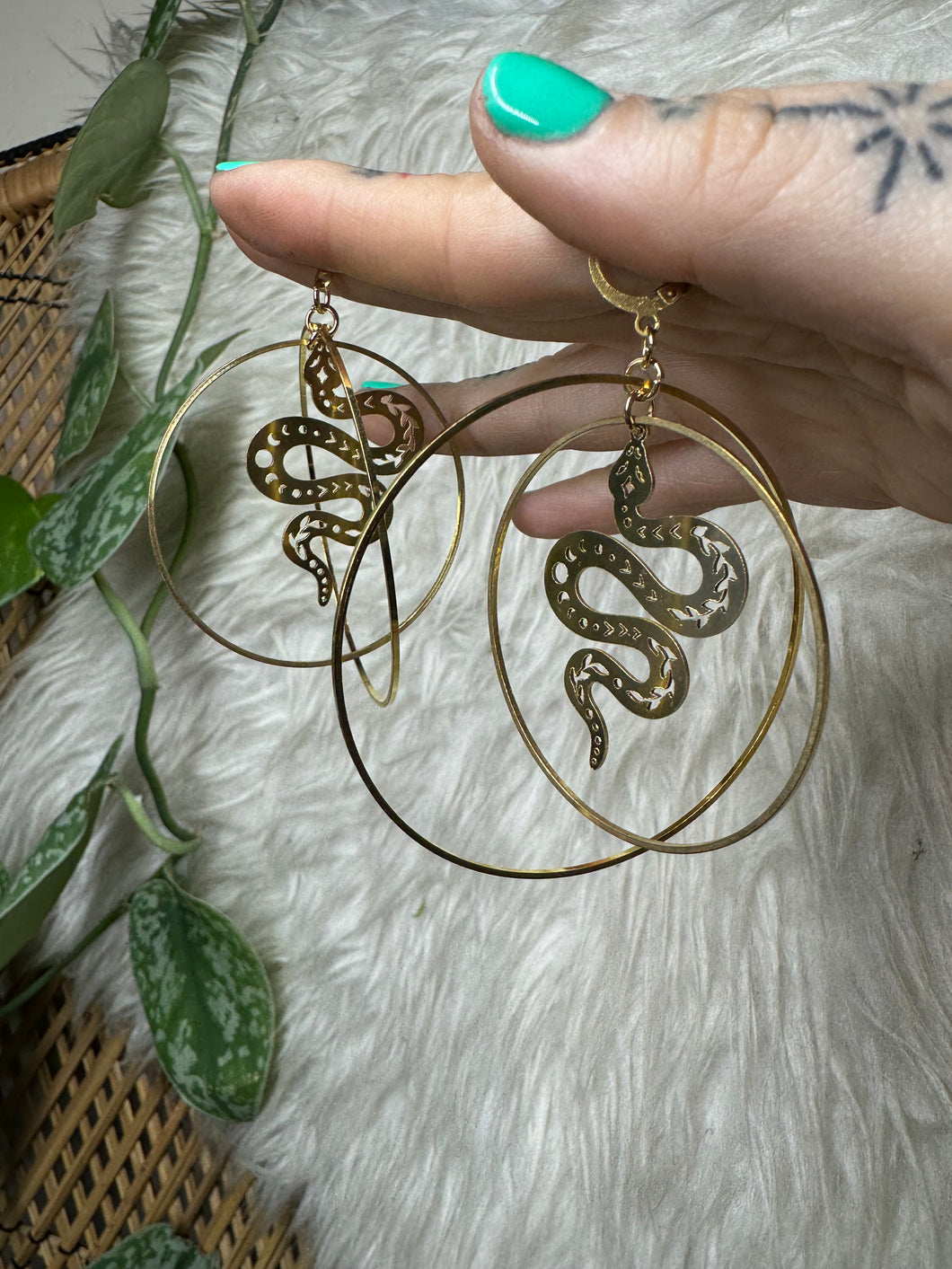 Snake hoops