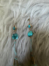 Teal feather