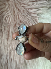Mexican opal and moonstone