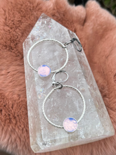 Aurora Opal Hoops