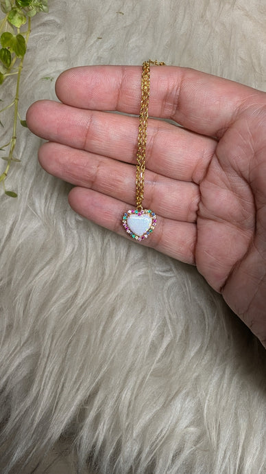 Heart Opal